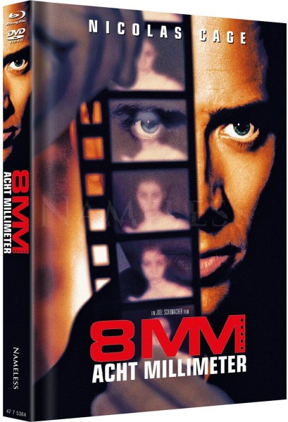 8MM Acht Millimeter - DVD/BD Mediabook G Wattiert (B-Ware ohne LimNr)