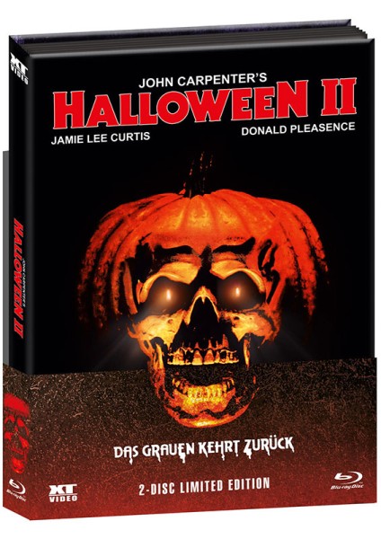 Halloween 2 - DVD/BD Mediabook 2 Wattiert Lim 666