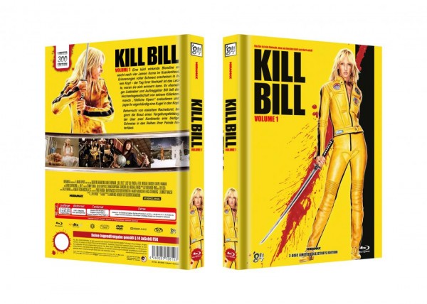 Kill Bill Vol. 1 - DVD/BD Mediabook E Lim 300