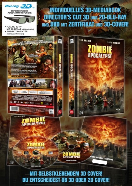 Zombie Apocalypse 2012 - DVD/BD 3D Mediabook
