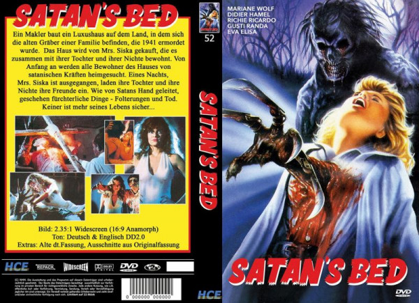 Satans Bed - gr DVD Hartbox Lim 22