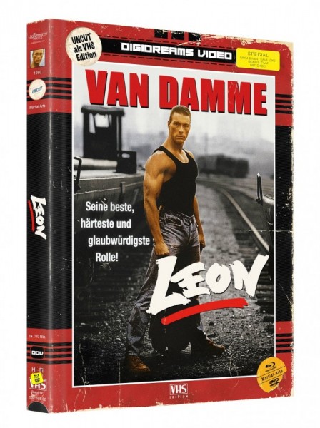 Leon - DVD/Blu-ray Mediabook VHS Edition Lim 250