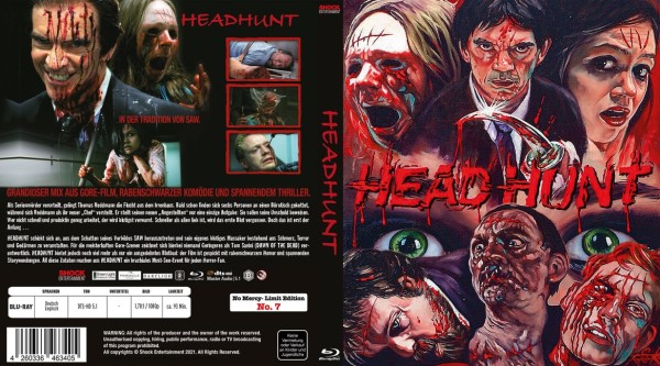 HeadHunt - Blu-ray Amaray No Mercy #7 Uncut