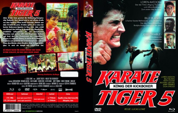 Karate Tiger 5 - DVD/Blu-ray Mediabook B Lim 333