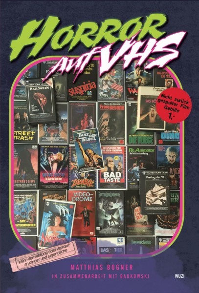 Horror auf VHS - A4 Hardcover Buch
