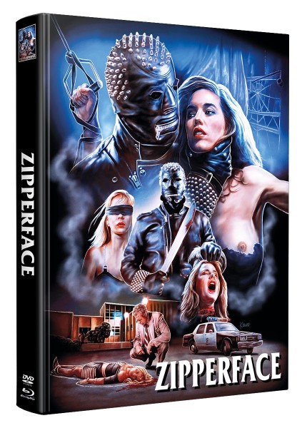 Zipperface - DVD/Blu-ray Mediabook Wattiert Lim 250