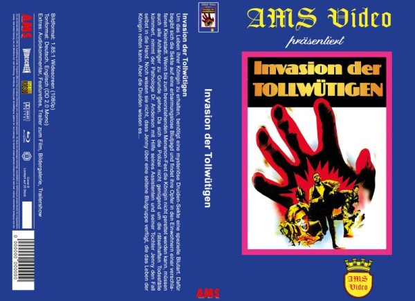 Invasion der Tollwütigen - gr Blu-ray Hartbox B Royal Lim 25 Uncut