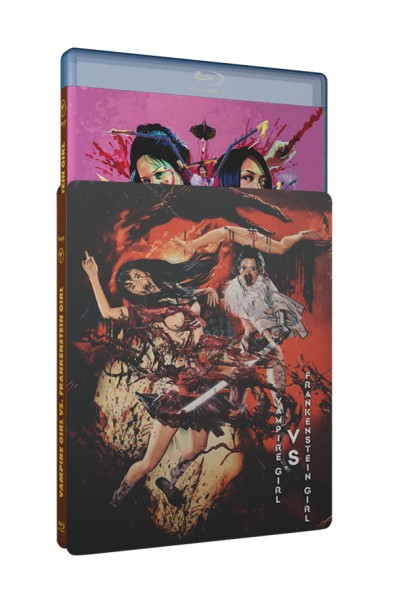 Vampire Girl vs Frankenstein Girl - Blu-ray Schuber Lim 300 Uncut