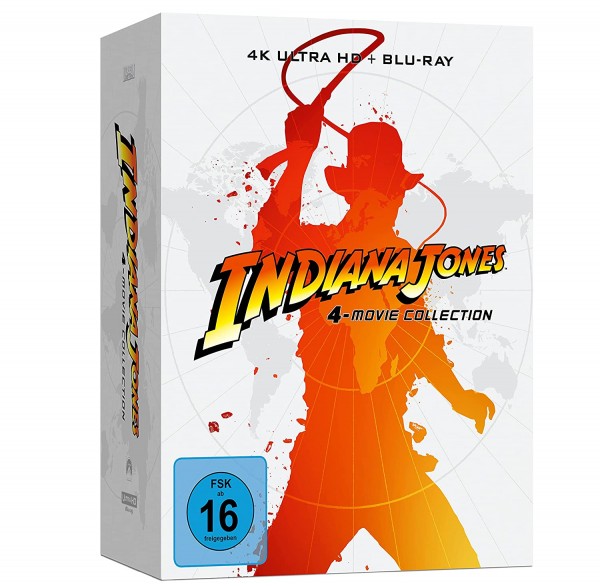Indiana Jones 1-4 - 4kUHD/BD Steelbook