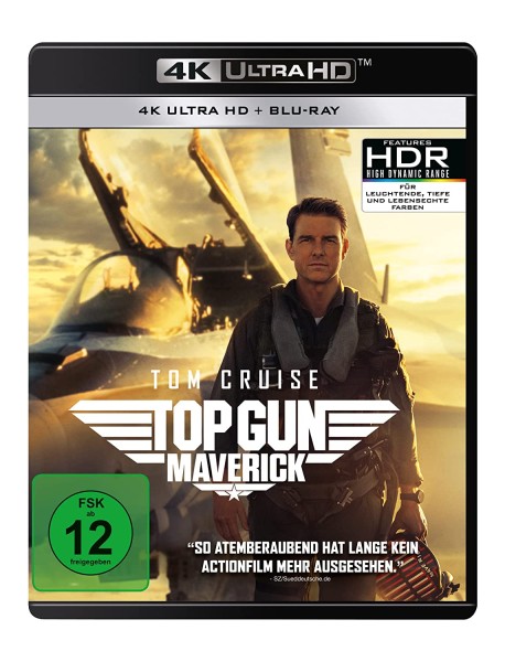 Top Gun Maverick - 4kUHD/Blu-ray Amaray Uncut
