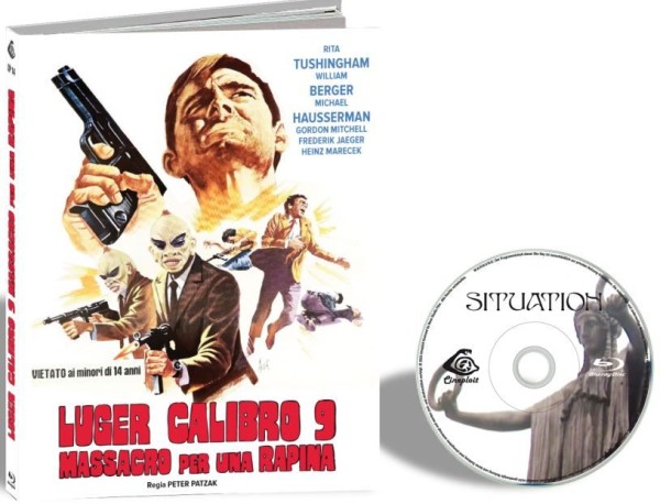Luger Calibro 9 (Deadline Slaughter Day Situation) - Blu-ray Mediabook C Lim 250