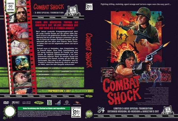 Combat Shock - 3-Disc kl Hartbox B Lim 99