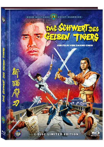 Das Schwert des gelben Tigers - 3-Disc Mediabook A Lim 333