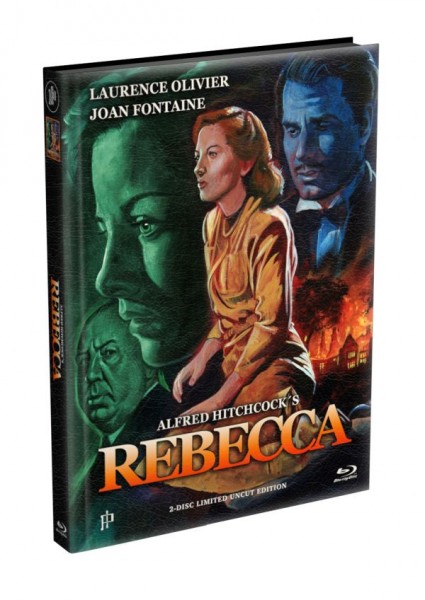 Rebecca Alfred Hitchcock - DVD/BD Mediabook A Wattiert Lim 500