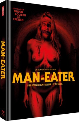 Man Eater Der Menschfresser ist zurück - DVD/Blu-ray Mediabook D Lim 444