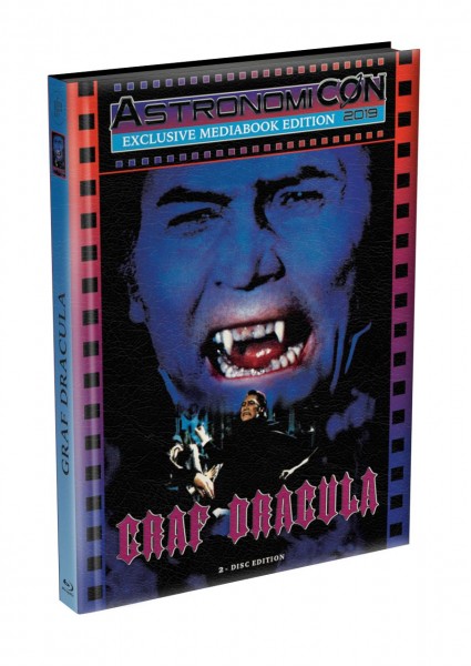 Graf Dracula - DVD/Blu-ray Mediabook astro-wattiert Lim 50