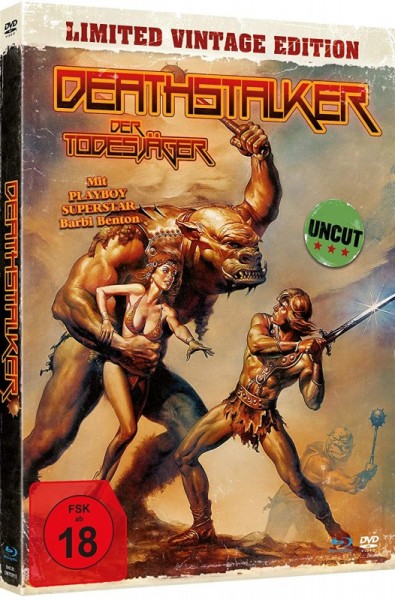 Deathstalker - DVD/Blu-ray Mediabook Lim 1500
