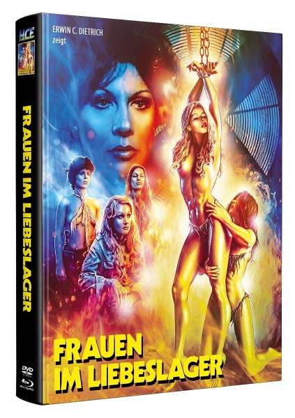 Frauen im Liebeslager - DVD/Blu-ray Mediabook Wattiert Lim 222