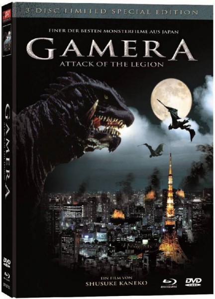 Gamera Attack of the Legion - Blu-ray Mediabook