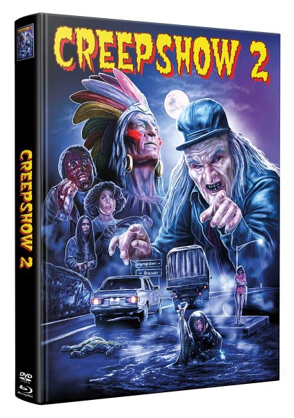 Creepshow 2 - DVD/BD Mediabook Wattiert Lim 500